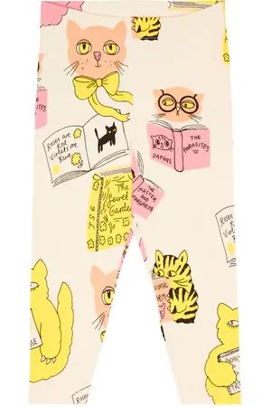 Mini Rodini Baby - Leggings in cotone con stampa