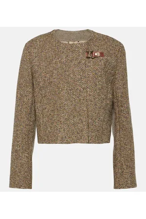 Chloé Chloé Giacca in tweed di misto lana