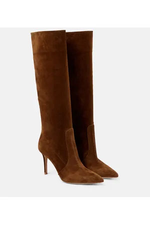 Gianvito Rossi Stivali Hansen 85 in suede