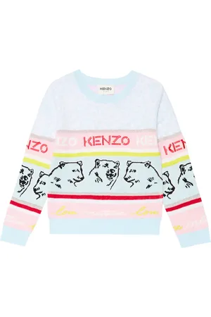 Kenzo Felpa Nova in jacquard di misto cotone