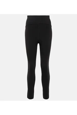 Alaïa Alaïa Leggings in misto lana a vita alta