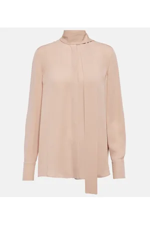VALENTINO Blusa con lavallière in seta