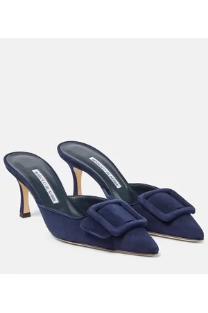 Manolo Blahnik Mules Maysale in suede