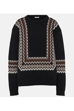 Chloé Chloé Pullover in jacquard di misto lana