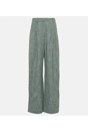CO Pantaloni a gamba larga in misto lana