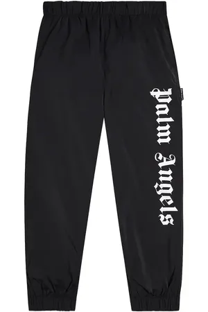 Palm Angels Pantaloni sportivi in jersey di cotone