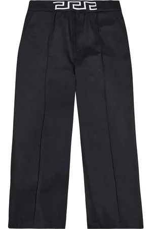 VERSACE Pantaloni Greca in cotone