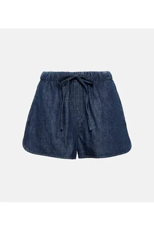 VALENTINO Shorts di jeans in chambray