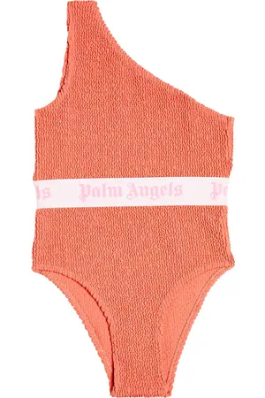 Palm Angels Costume intero monospalla con logo