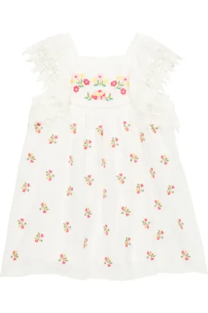 Louise Misha Abito Aguila in cotone con ricamo
