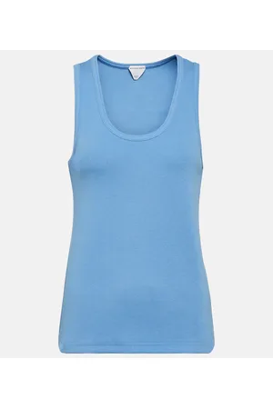 Bottega Veneta Tank top in maglia a coste