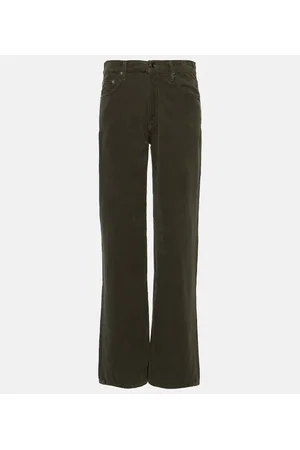 AGOLDE Pantaloni regular Harper in velluto a coste