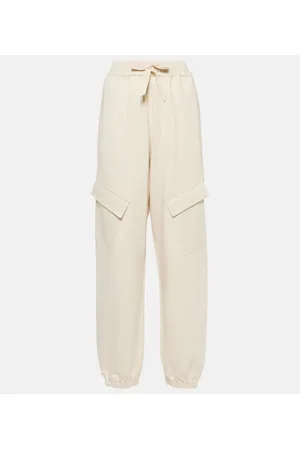 Jil Sander Pantaloni cargo in jersey di cotone