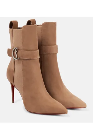 Christian Louboutin Stivaletti CL Chelsea Booty in suede