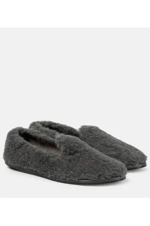 Max Mara Slippers Feliac in pelliccia sintetica