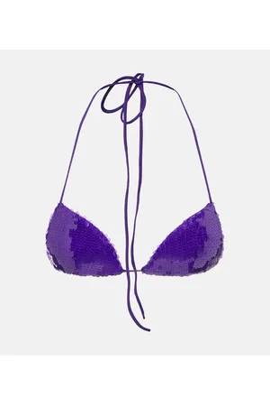 LAQUAN SMITH Bralette con paillettes