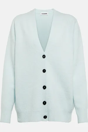 Jil Sander Cardigan oversize in lana