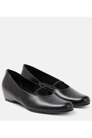 The Row Ballerine Marion in pelle