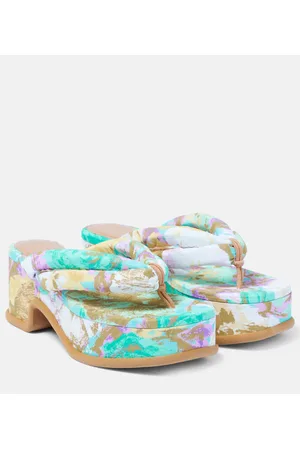 DRIES VAN NOTEN Sandali infradito con platform
