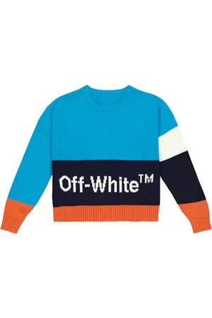 OFF-WHITE Pullover in cotone con logo