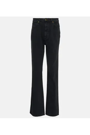 Khaite Jeans regular Danielle a vita alta
