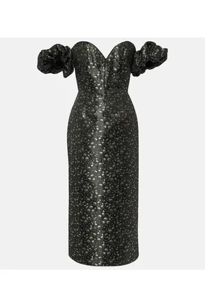 Markarian Abito midi Adelaide in broccato
