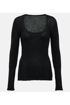 Jacquemus Pullover Ascua in misto mohair e alpaca
