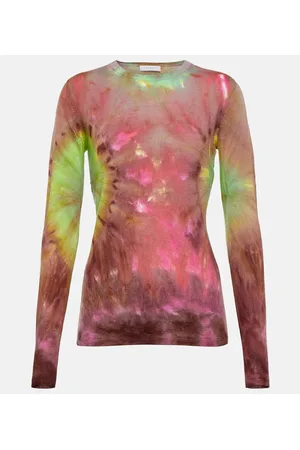 GABRIELA HEARST Pullover tie-dye Miller in cashmere
