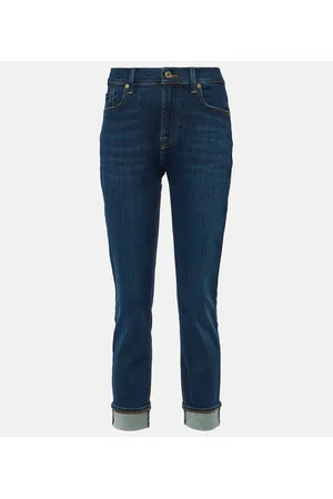 7 for all Mankind Jeans skinny a vita alta