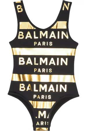 Balmain Costume intero a righe