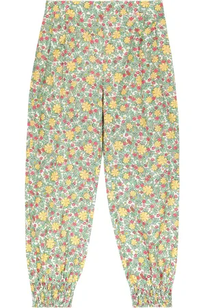 La Coqueta Pantaloni Roda in cotone con stampa