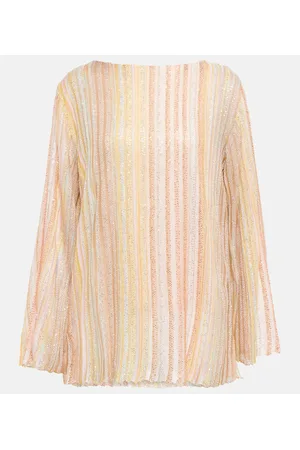 Missoni Pullover a righe con paillettes