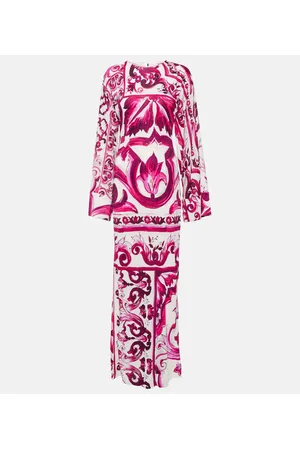 Dolce & Gabbana Abito lungo con stampa