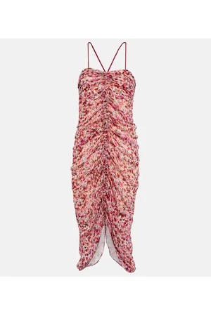 Marant Etoile Abito midi Falone in georgette