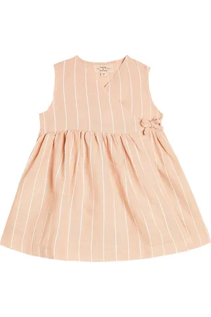 Il gufo Baby - Abito in lino e cotone