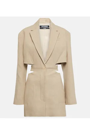 Jacquemus Miniabito La Robe Bari in lino