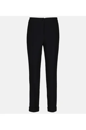 Etro Pantaloni slim a vita alta