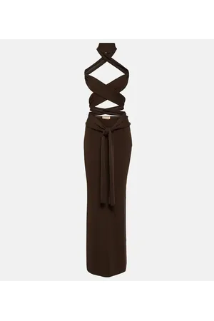 AYA MUSE Abito lungo Sinu con cut-out