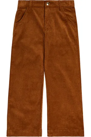Chloé Chloé Kids Pantaloni in velluto a coste