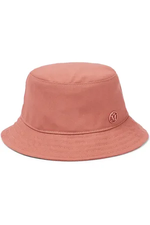 Maison Michel Kids Cappello da pescatore in canvas di lana