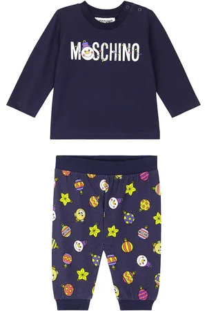 Moschino Baby - Set di top e pantaloni in cotone