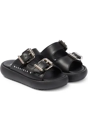 Maison Margiela Sandali in pelle con fibbie