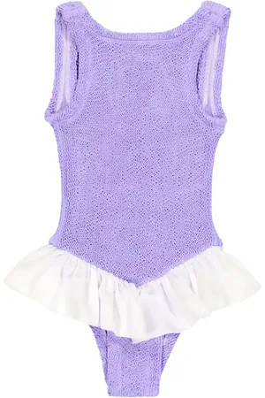 Hunza G Baby - Costume intero Denise con volant