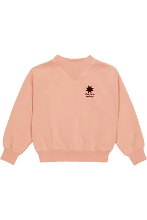 The New Society Felpa in cotone con logo