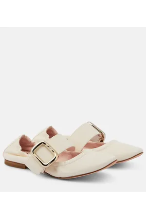 Roger Vivier Ballerine Soft Choc Babies in pelle