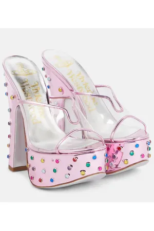 Vivienne Westwood Sandali Candy in pelle con plateau