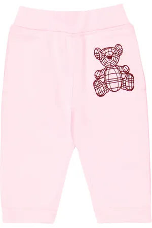 Burberry Baby - Pantaloni sportivi in cotone con stampa