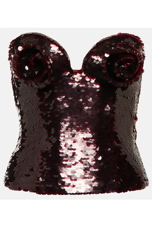 MAGDA BUTRYM Bustier con paillettes