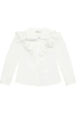 MONNALISA Camicia in popeline di cotone