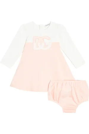 Dolce & Gabbana Baby - Abito DG in cotone